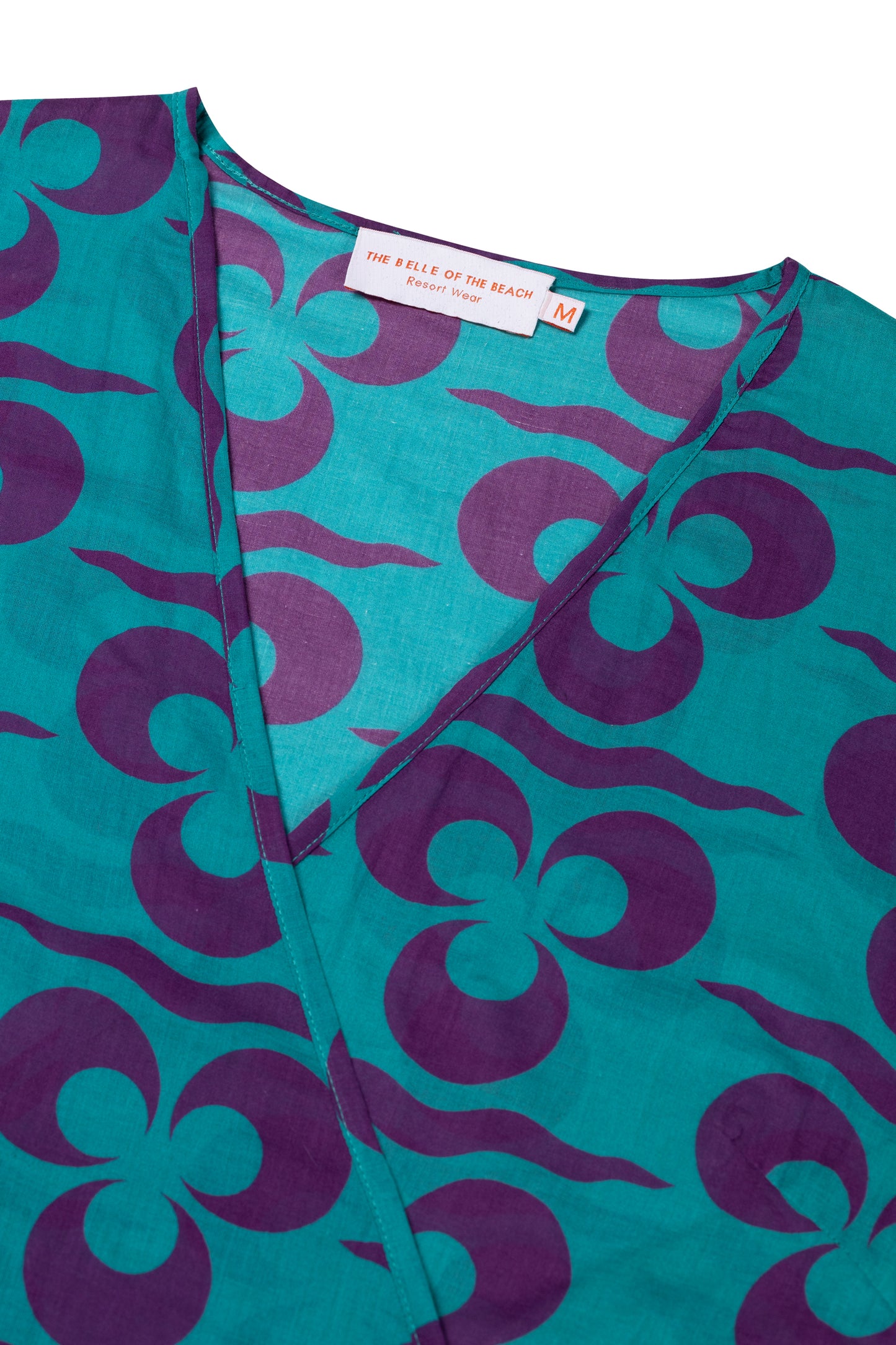 Josephine dress - Turquoise purple iznik