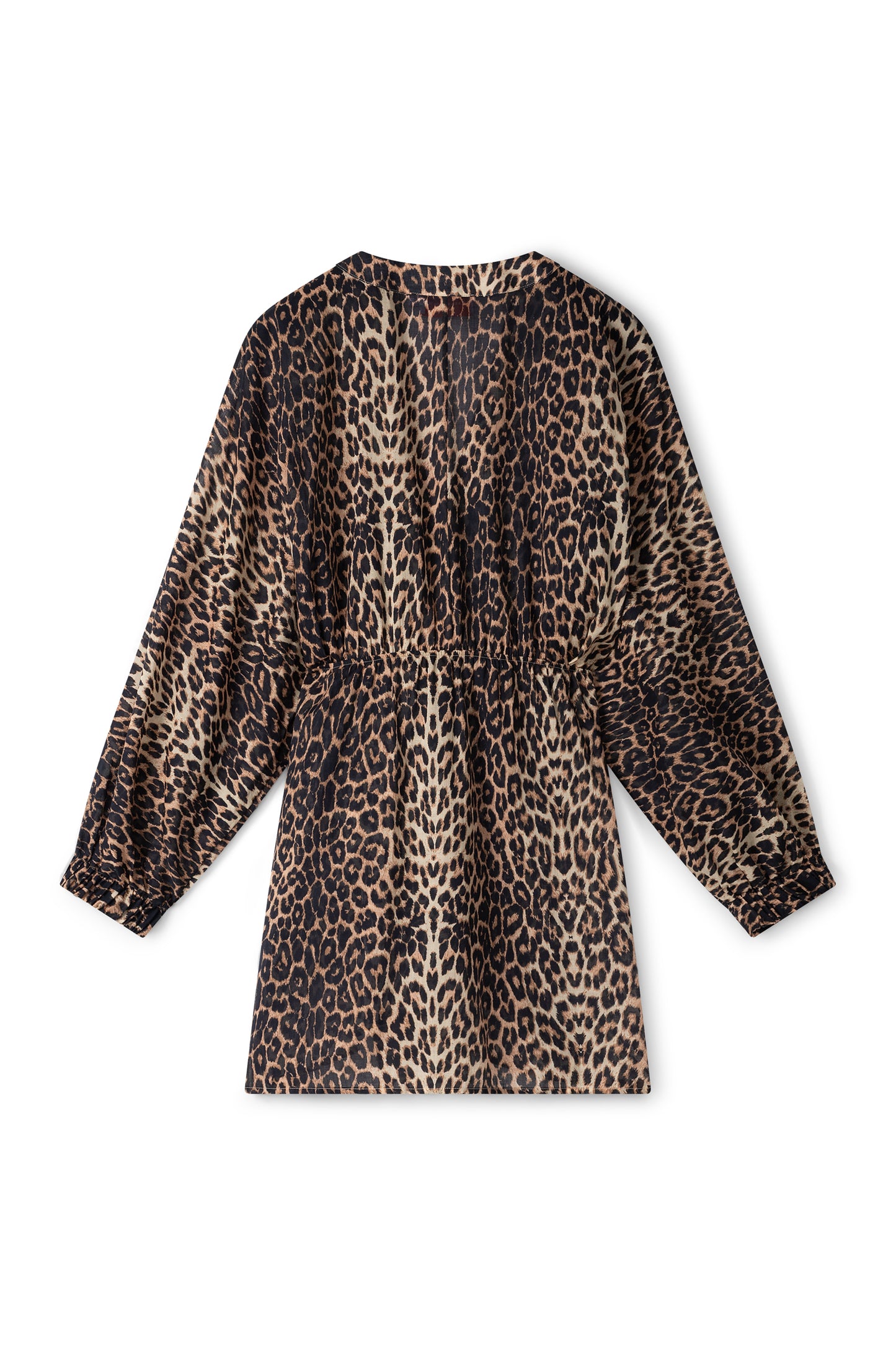 Suzy wrap dress - Leopard