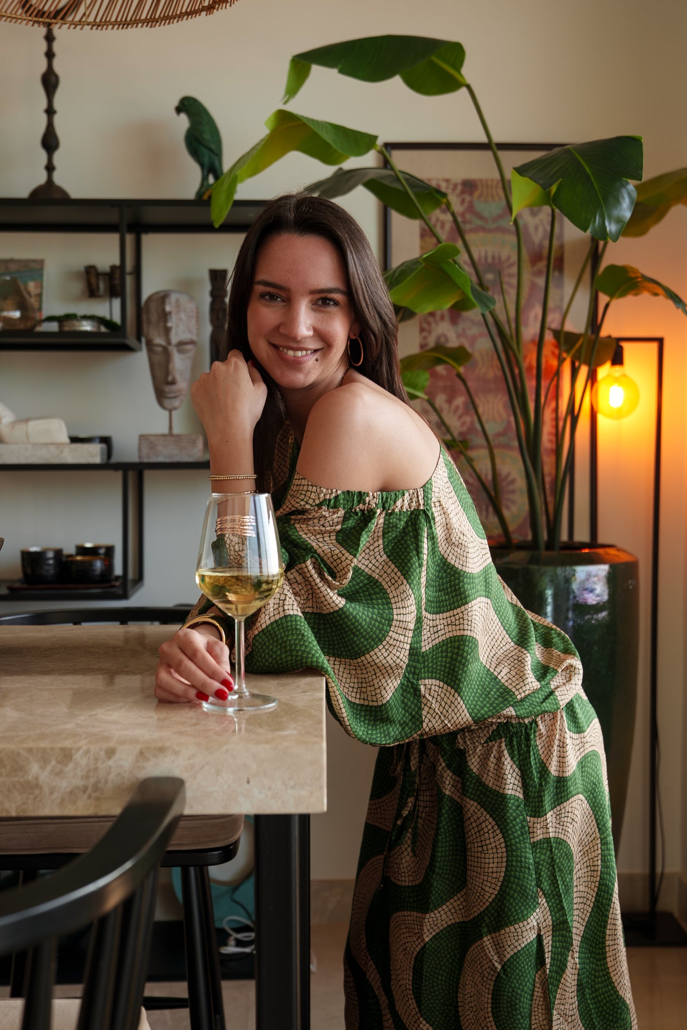 Alaya - Green beige tile