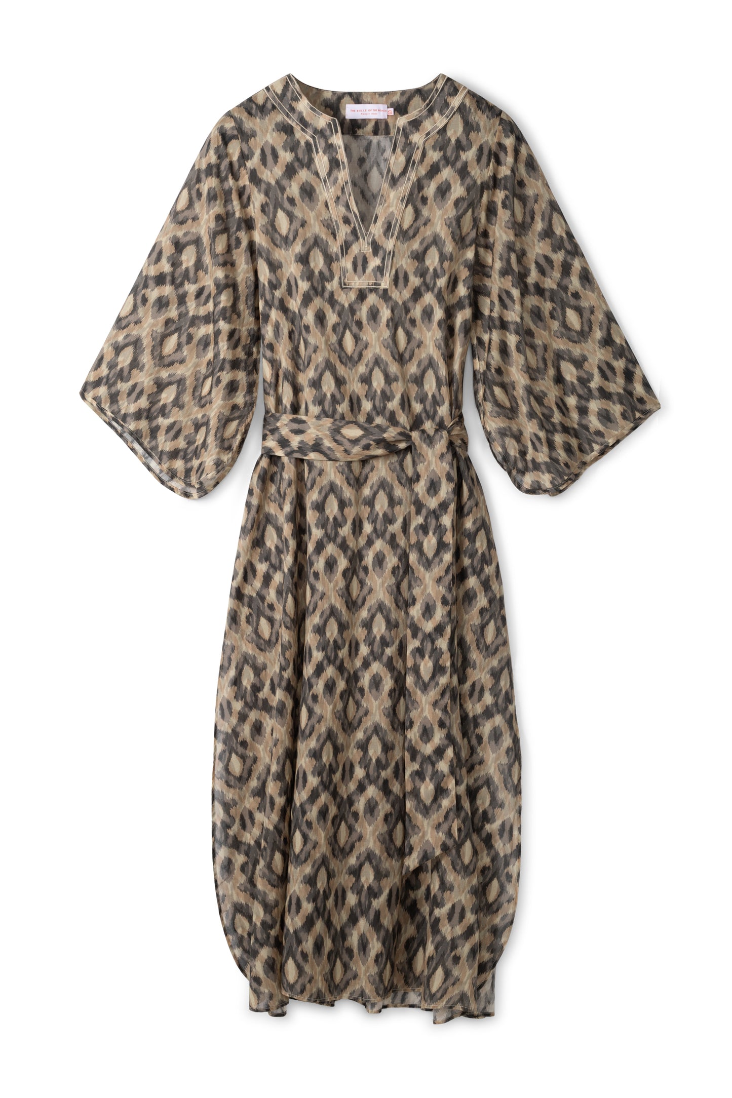 Anastasia Kaftan - Brown beige ikat