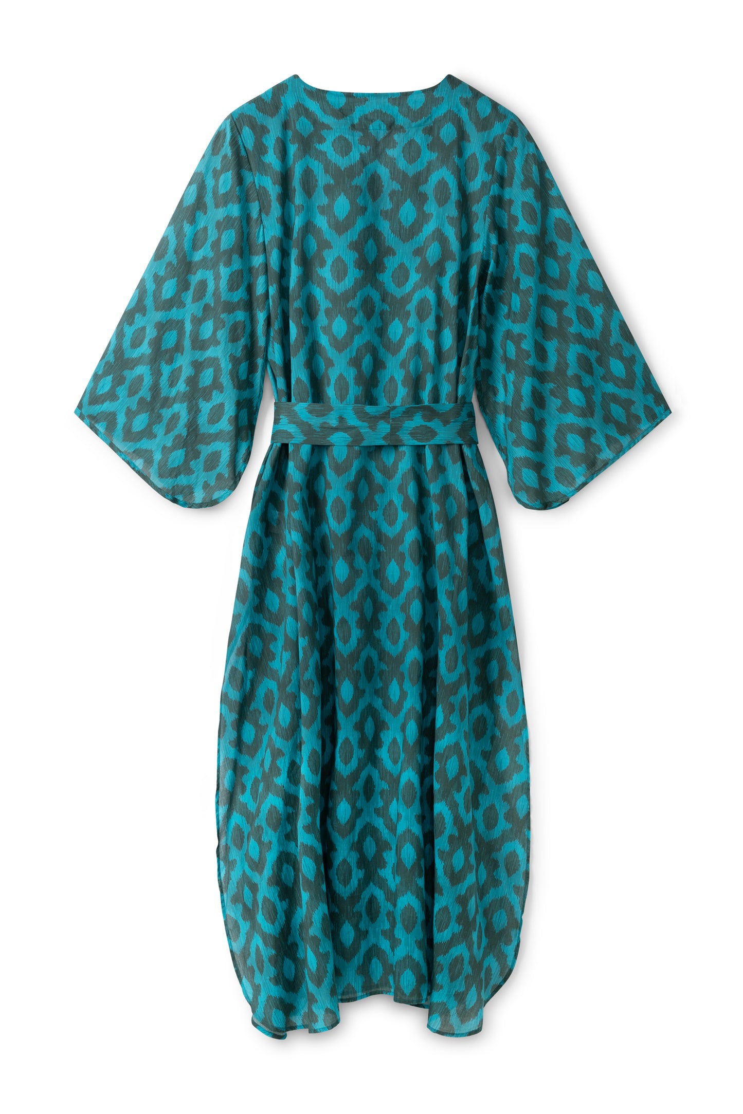 Anastasia Kaftan - Green turquoise ikat