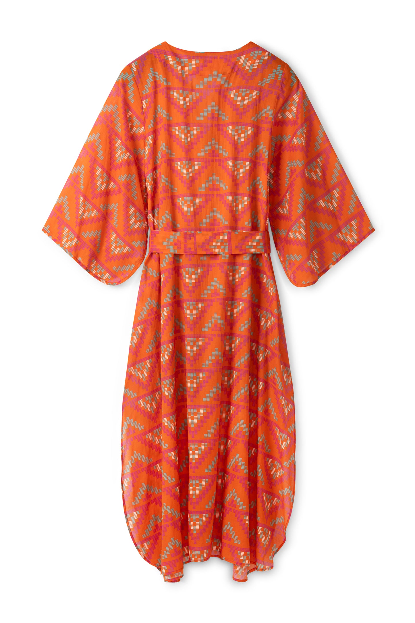 Anastasia Kaftan - Navayo orange green