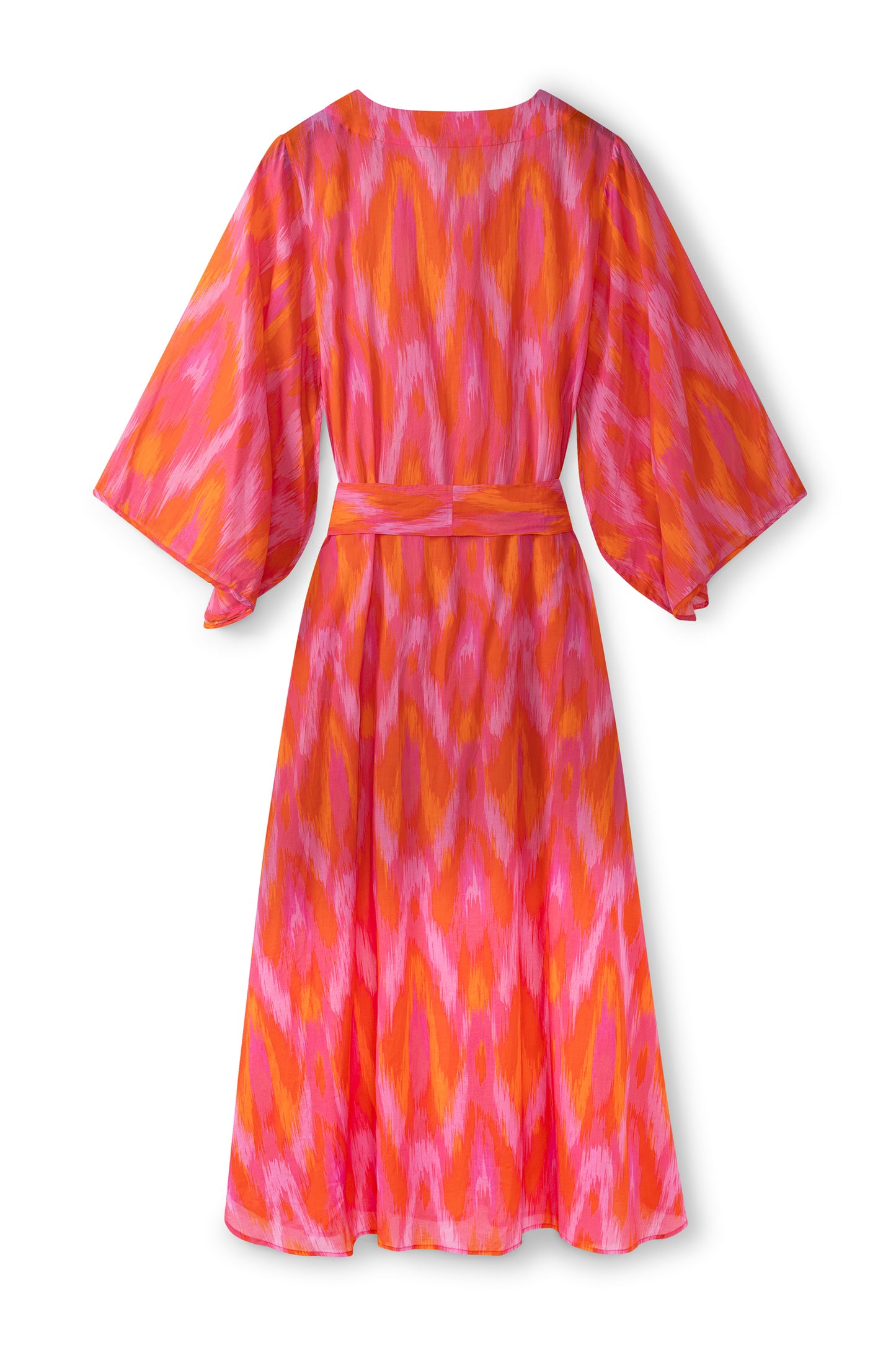 Anastasia Kaftan - Neon pink ikat