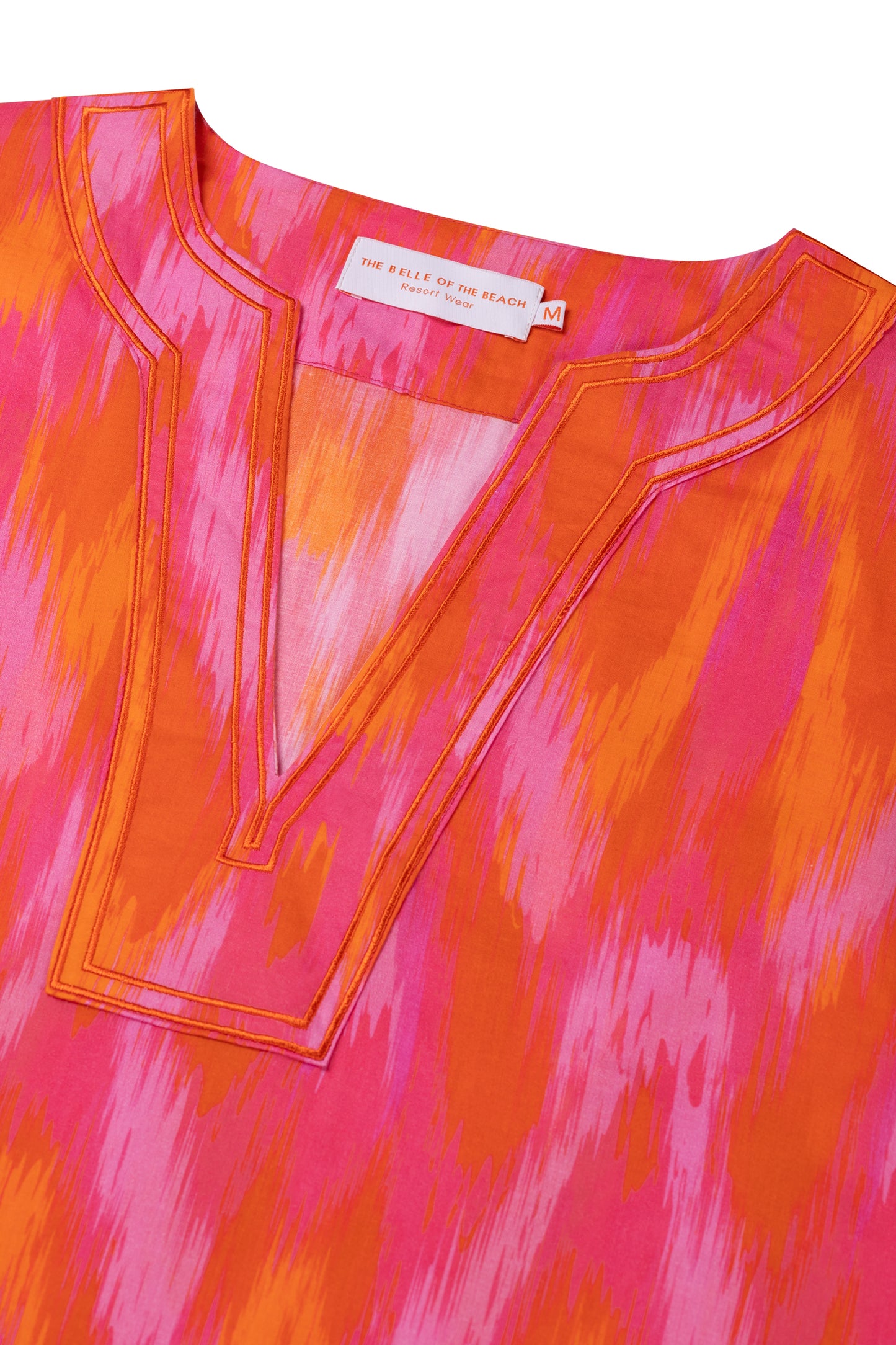 Anastasia Kaftan - Neon pink ikat
