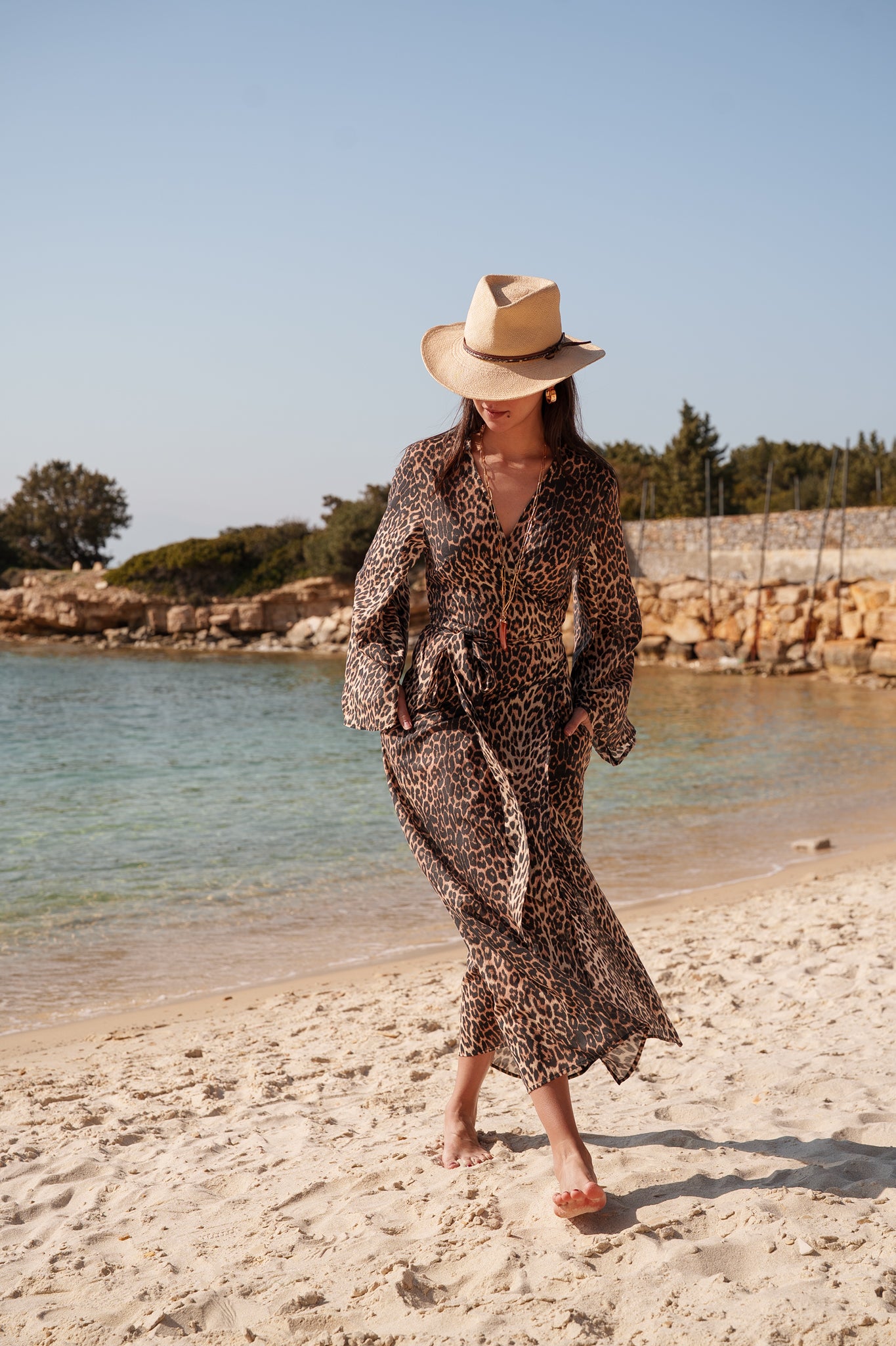 Josephine dress - Leopard