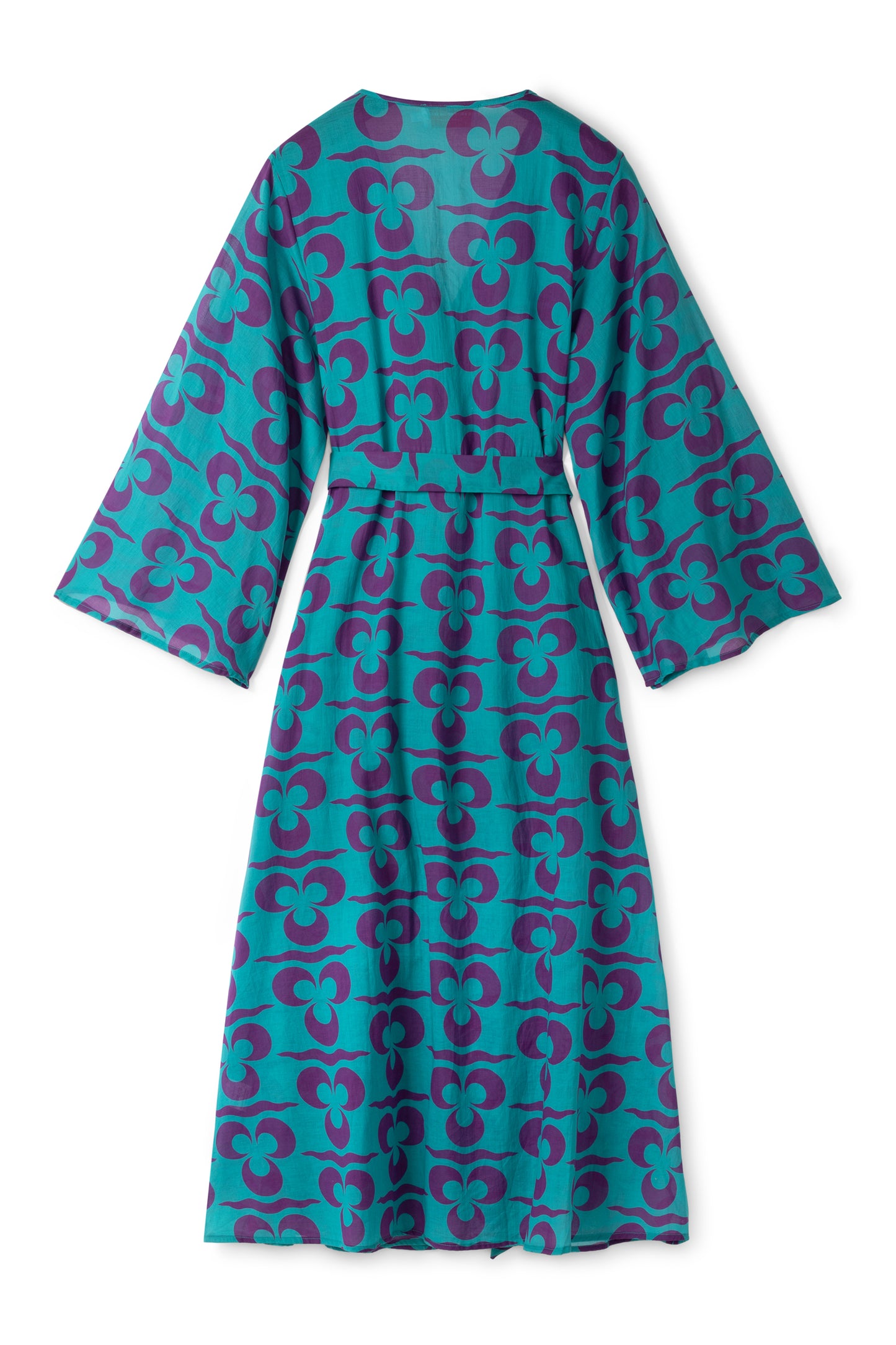 Josephine dress - Turquoise purple iznik