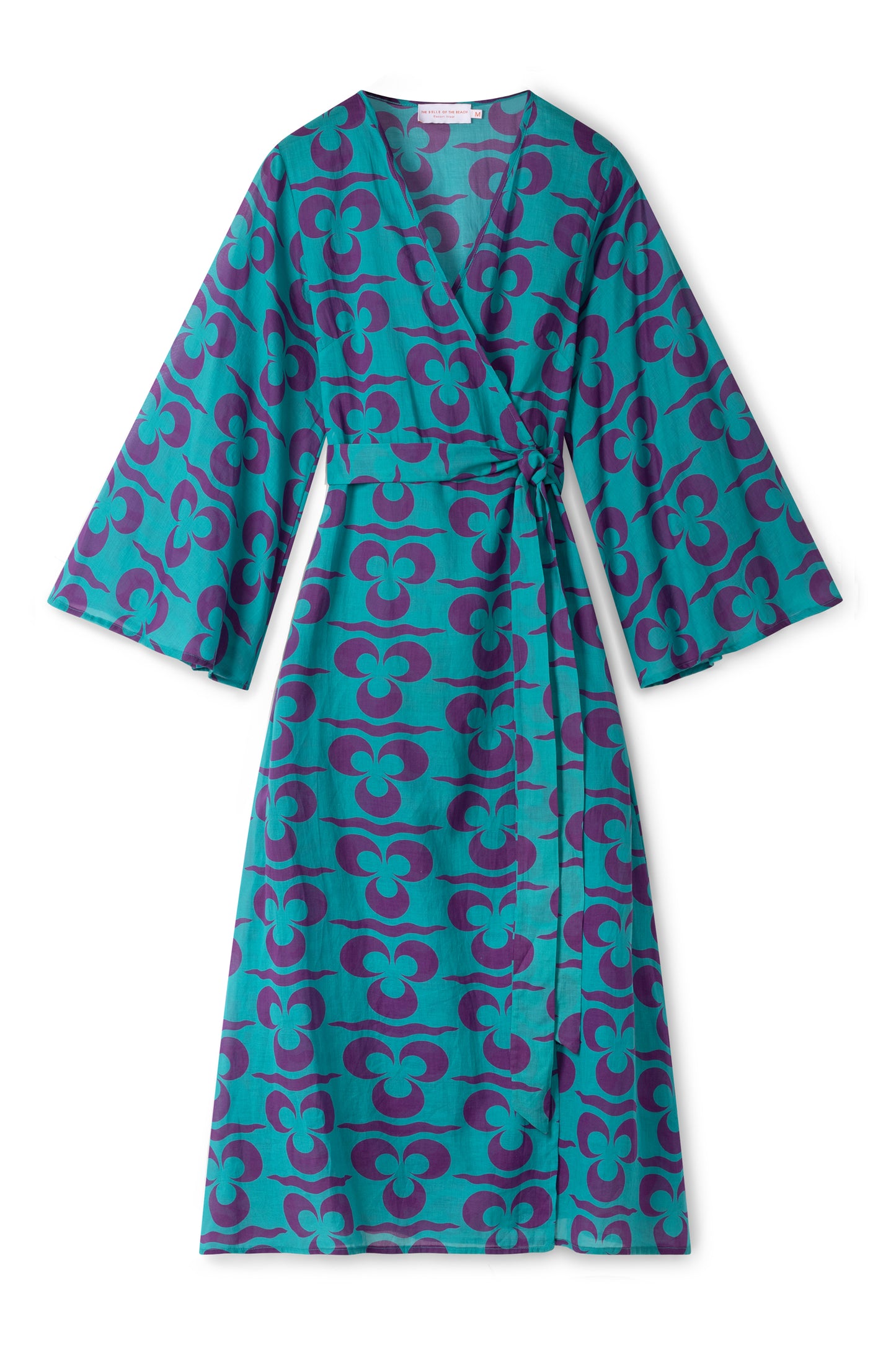 Josephine dress - Turquoise purple iznik