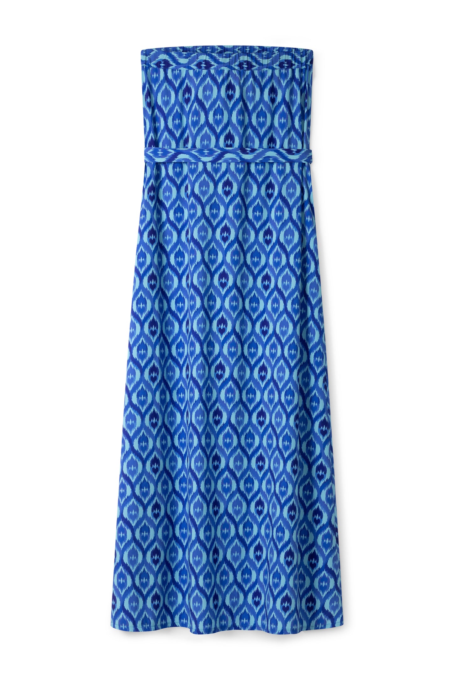 Maya dress - Bleu ikat