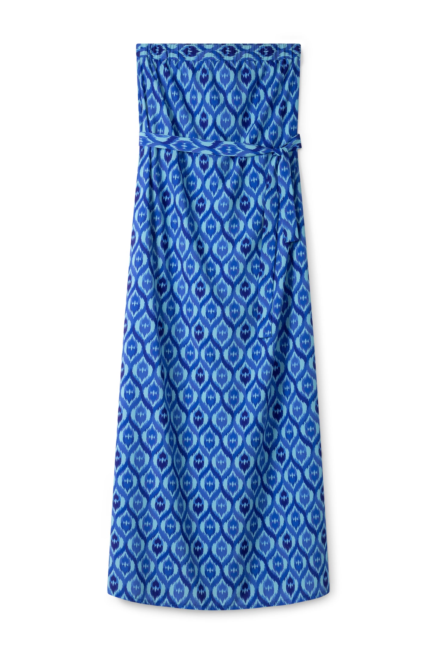 Maya dress - Bleu ikat
