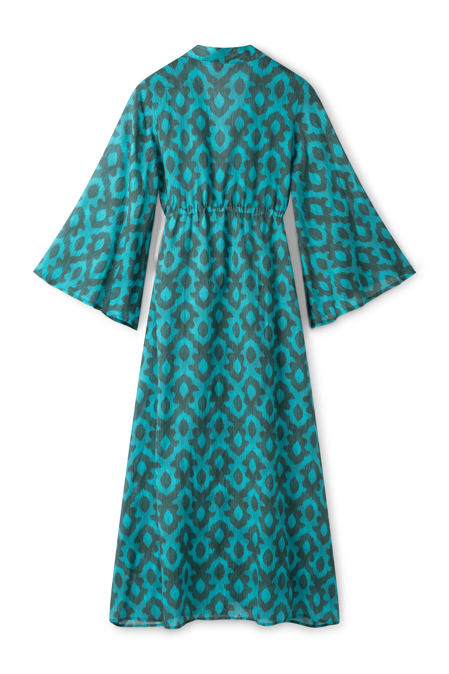 Mila kaftan - Turqoise ikat