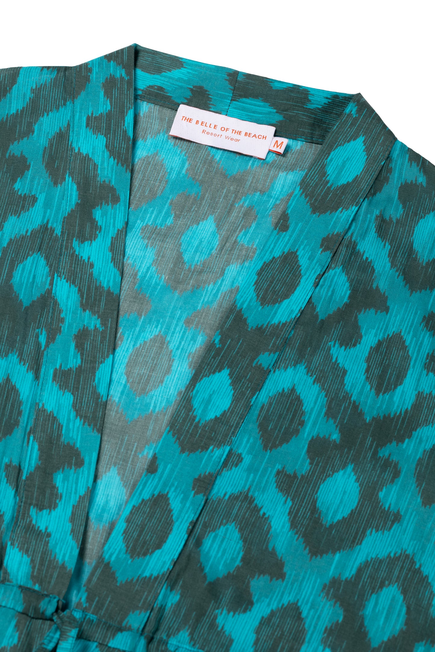 Mila kaftan - Turqoise ikat