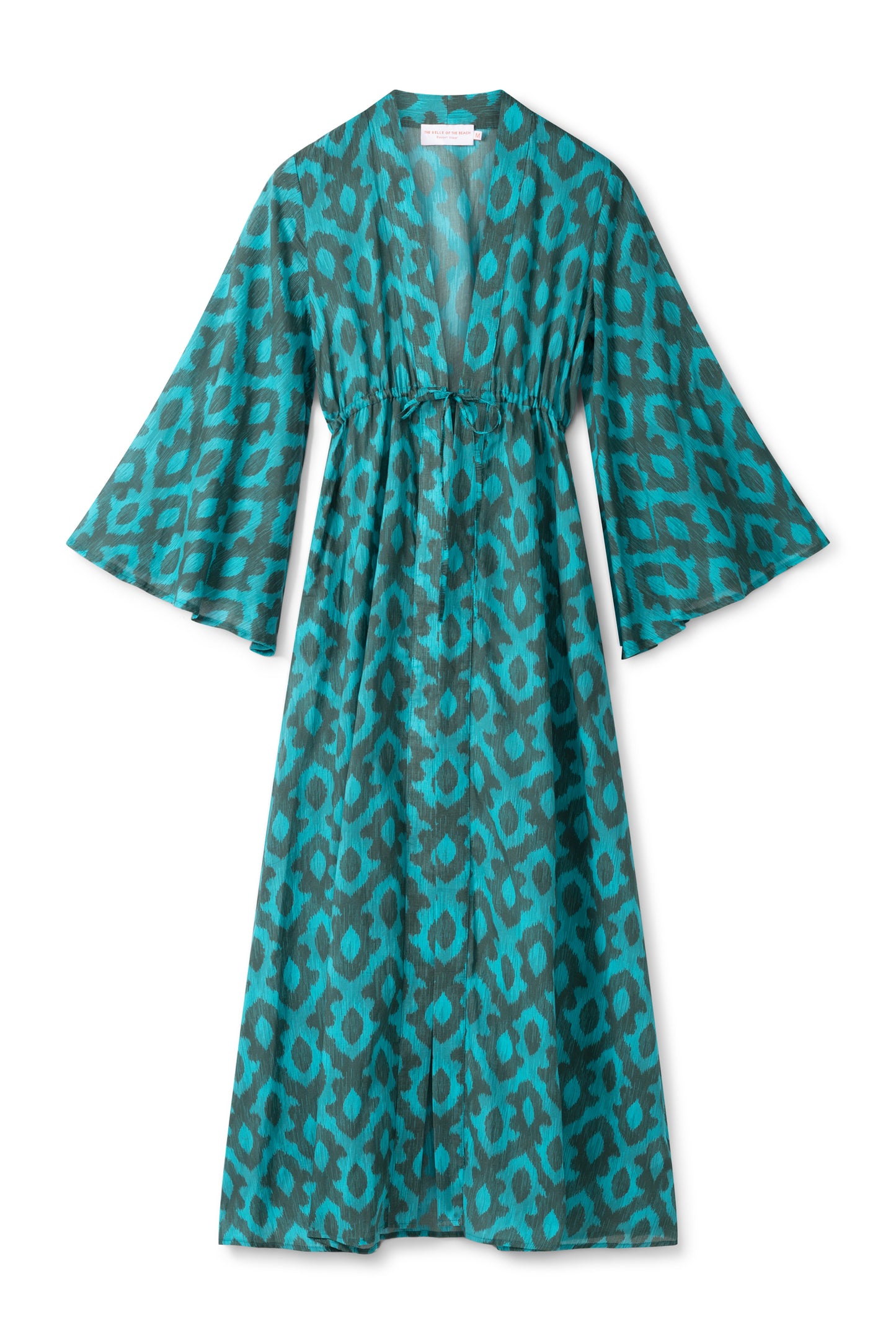Mila kaftan - Turqoise ikat