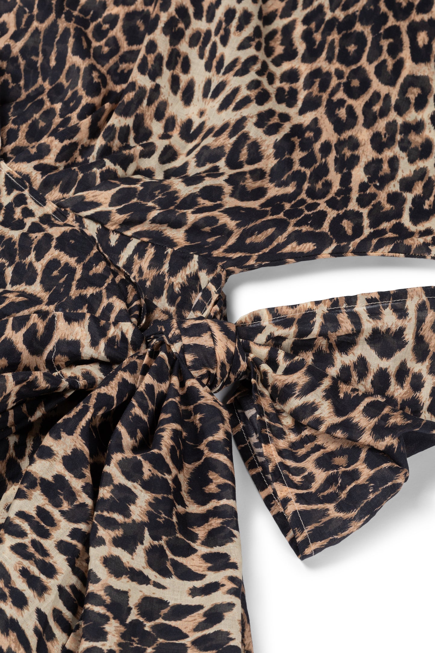 Suzy wrap dress - Leopard