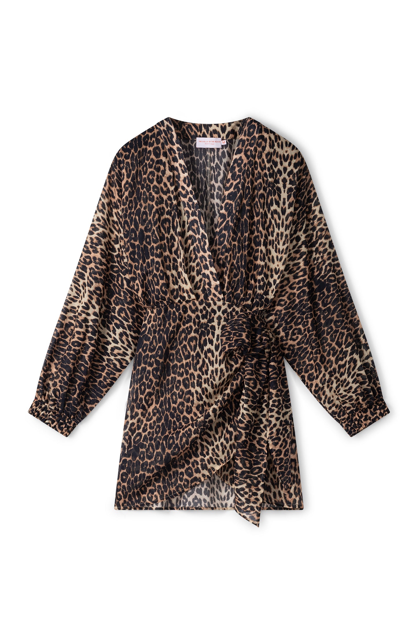 Suzy wrap dress - Leopard