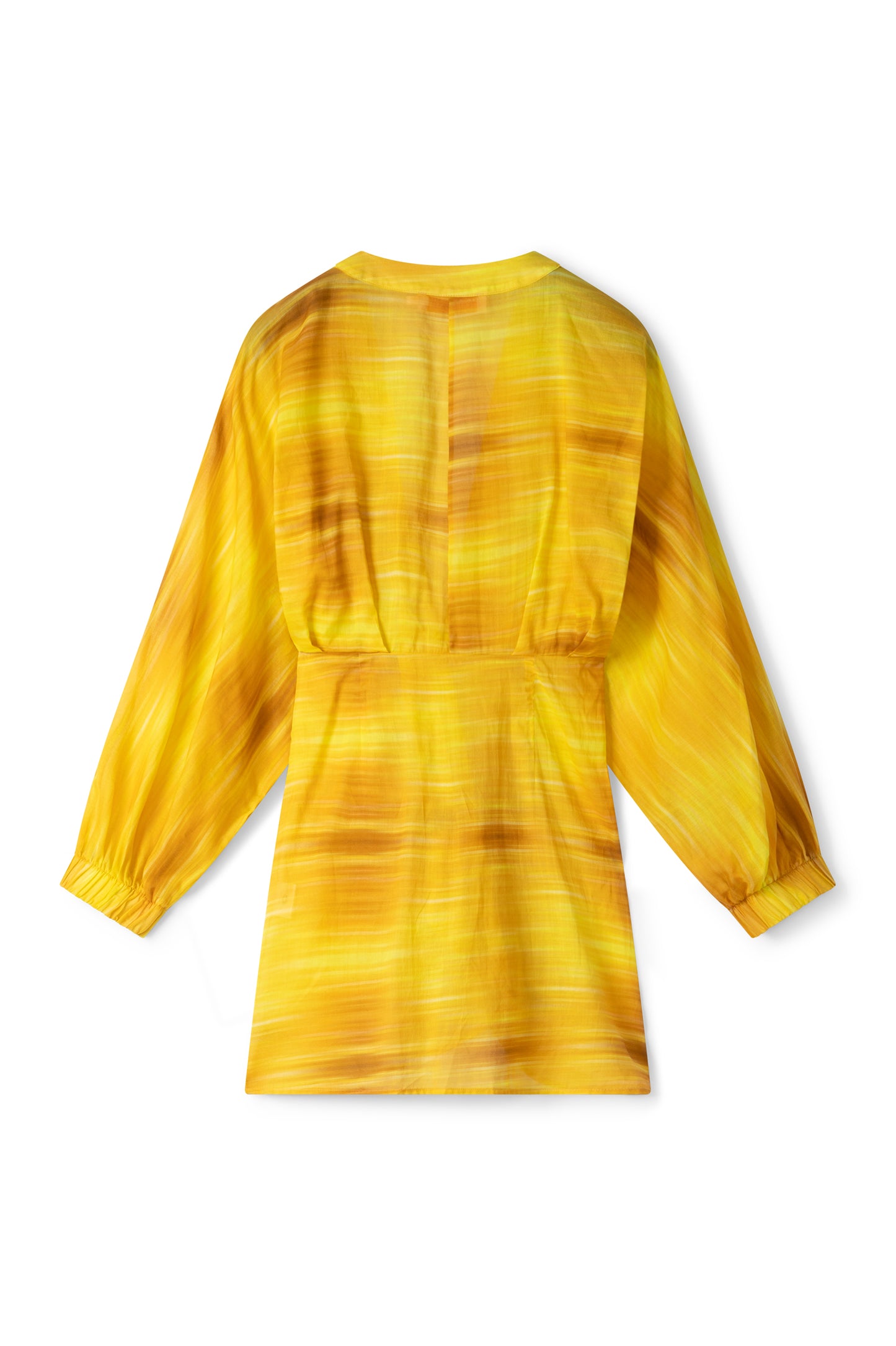 Suzy wrap dress - Yellow aquarelle